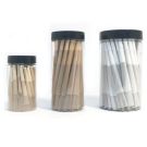  קונוס חום צנצנת - גדול 50 יח