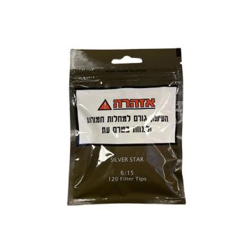 שקית פילטר 6 קצר (15 סמ)